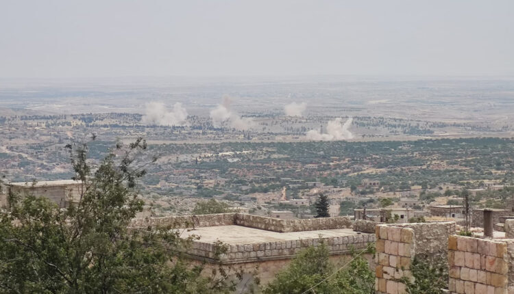 Government Forces Shell Turkish Military Base In Syria S Idlib North