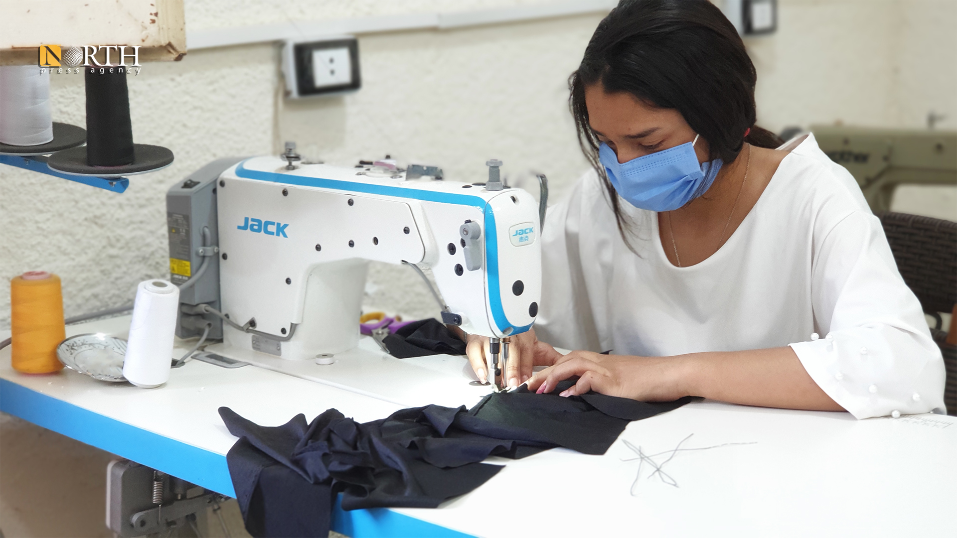 Women's workshop creating thousands of masks to combat coronavirus ...