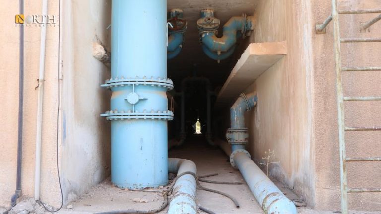 Water station at Hamma town, Hasakah, northeast Syria. (Photo: North Press)
