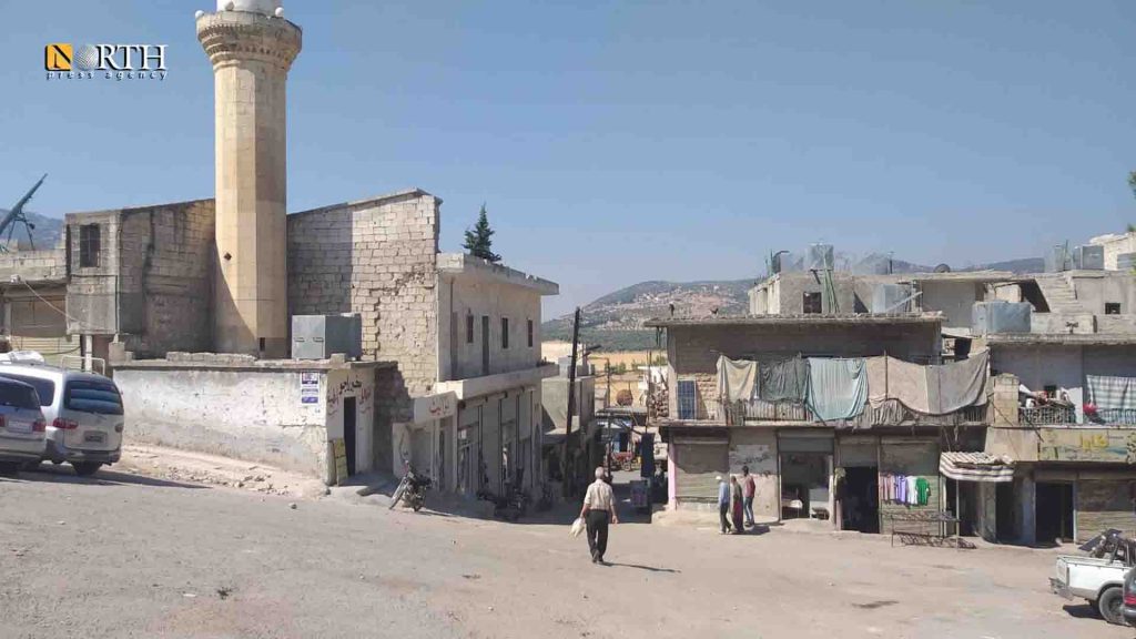 Syria’s northwestern Town of Rajo, Afrin, in the northern countryside of Aleppo. (Photo: North Press)