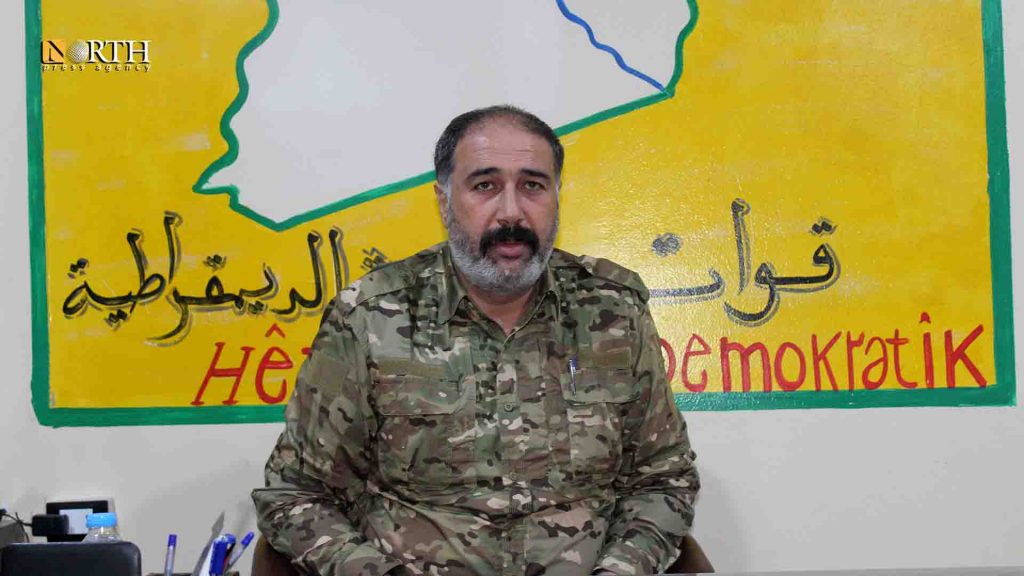 Shaddadi Millitary Council commander Sayel Zawbaa – North Press