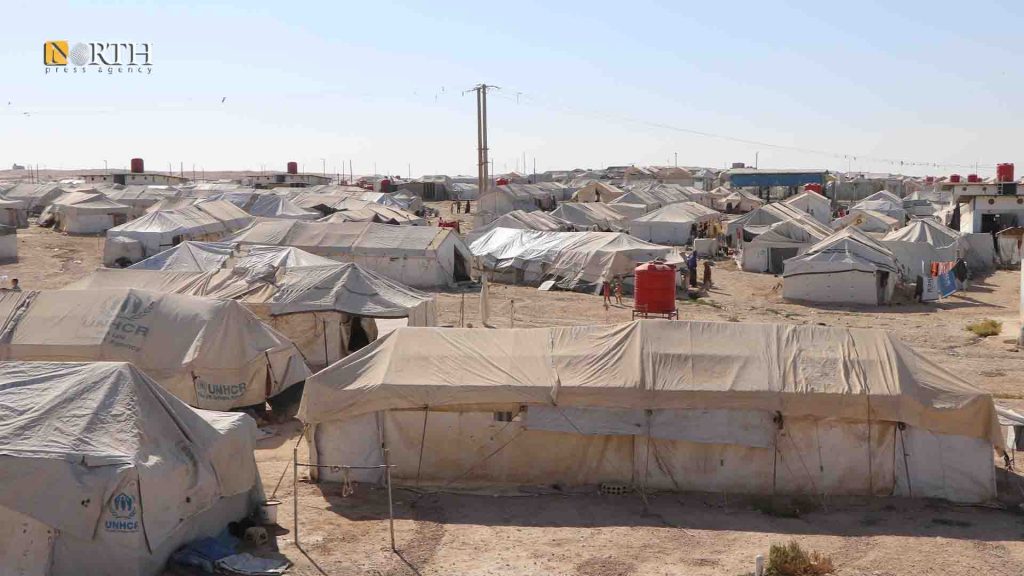 Hawl Camp eastern Hasakah, Syria (Photo North Press)