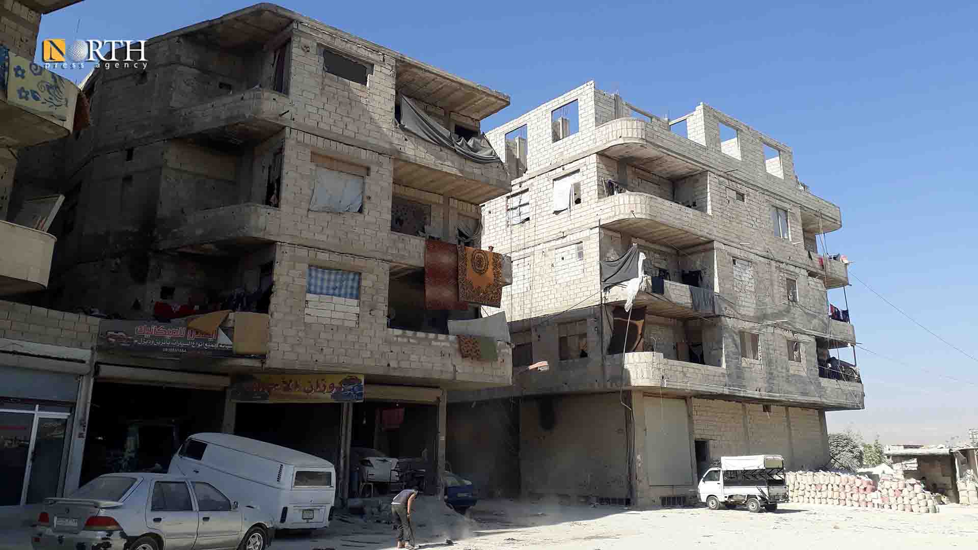 Syrian IDPs living in Damascus’ countryside suffering from deteriorating living conditions, with many paying high rents and unavailable to afford even food amid a lack of aid.