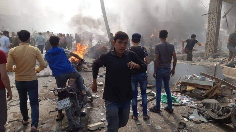Bab – Explosion near Kornish Roundabout.