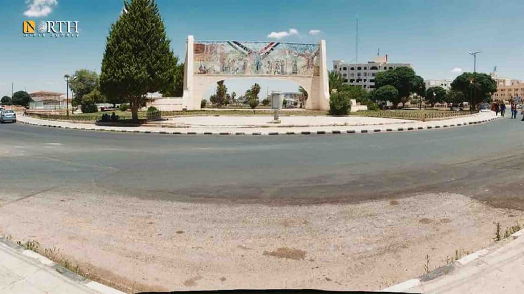 Panorama square in the city of Daraa - North Press