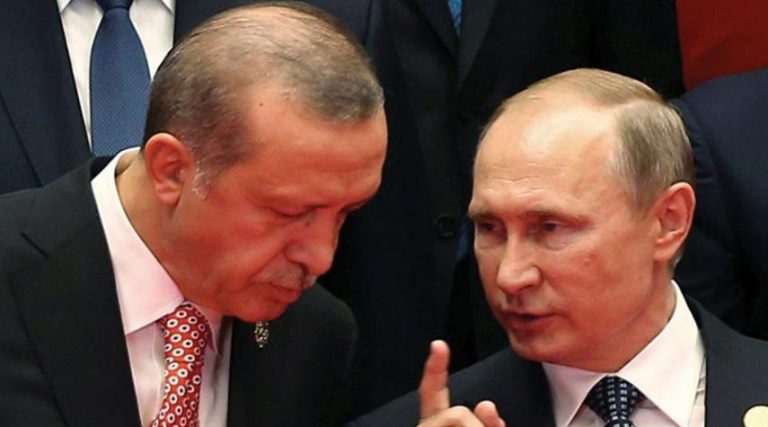 The Russian president and his Turkish counterpart