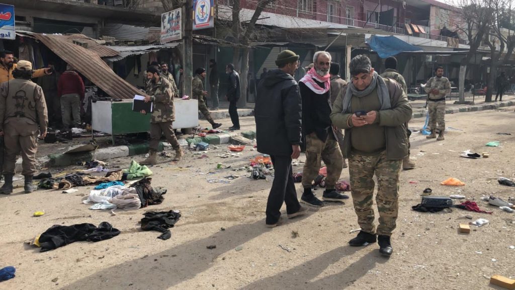 IED effects in Sere Kaniye in February 2021
