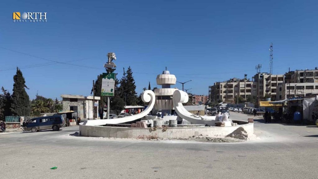Shi’ab Roundabout in the city of Idlib - North Press