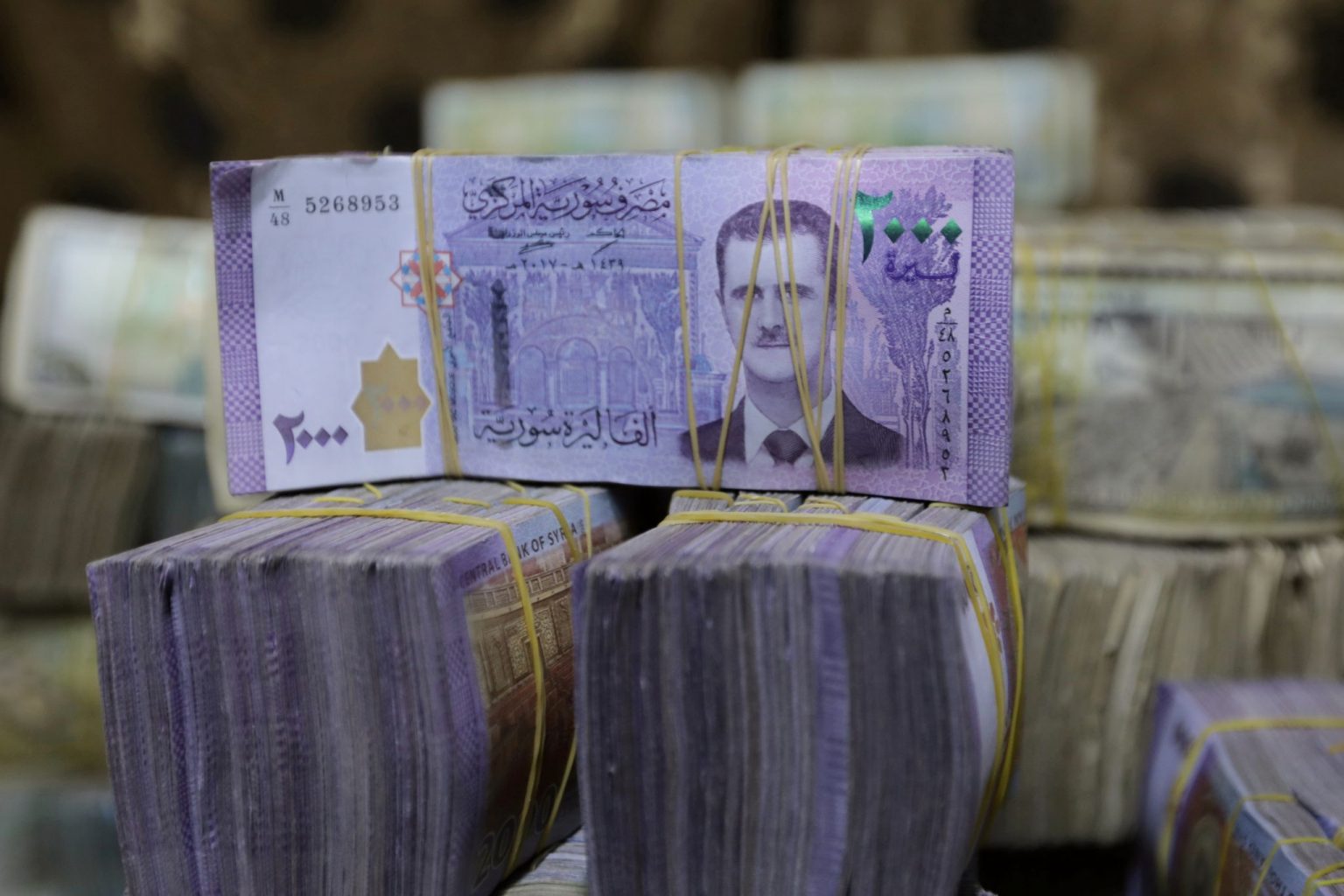 Historical Collapse Of Syrian Pound One Dollar Equals 4 000 North 