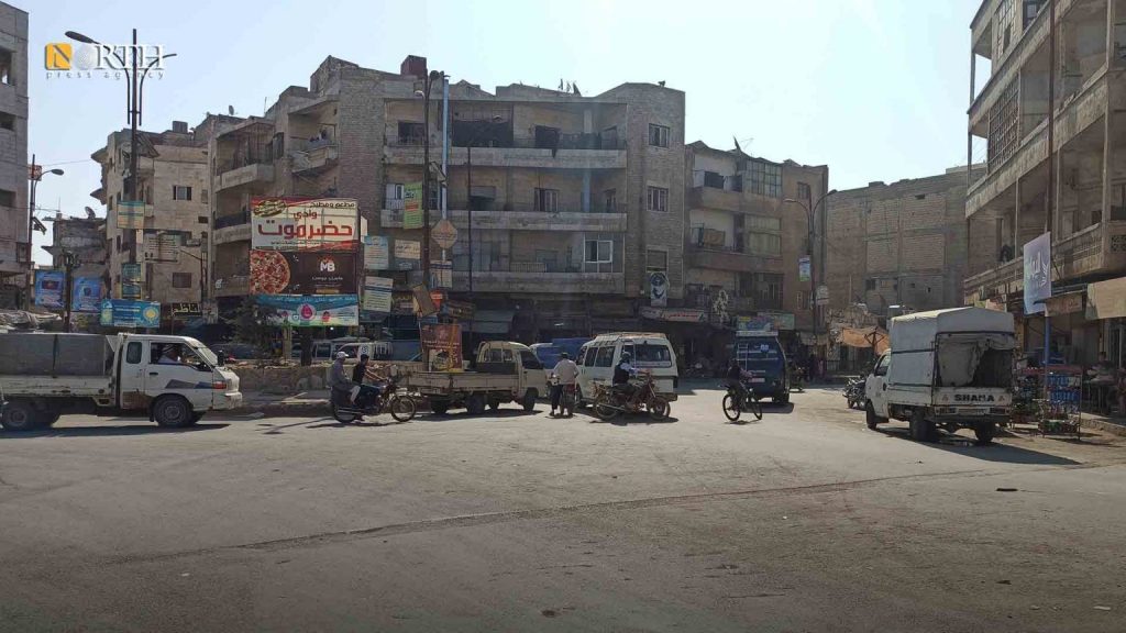 The market square in the city center of Idlib – North Press.