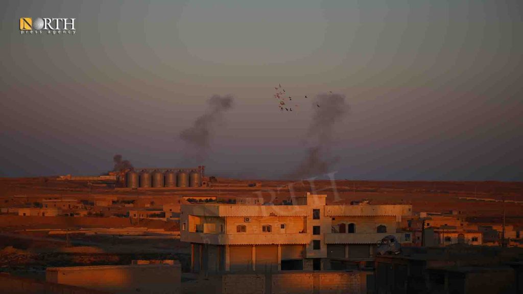 Turkish bombardment on Ain Issa – North Press/archive