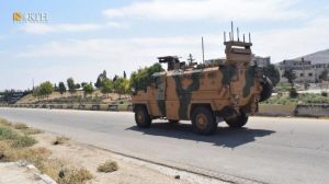 a Turkish armored vehicle