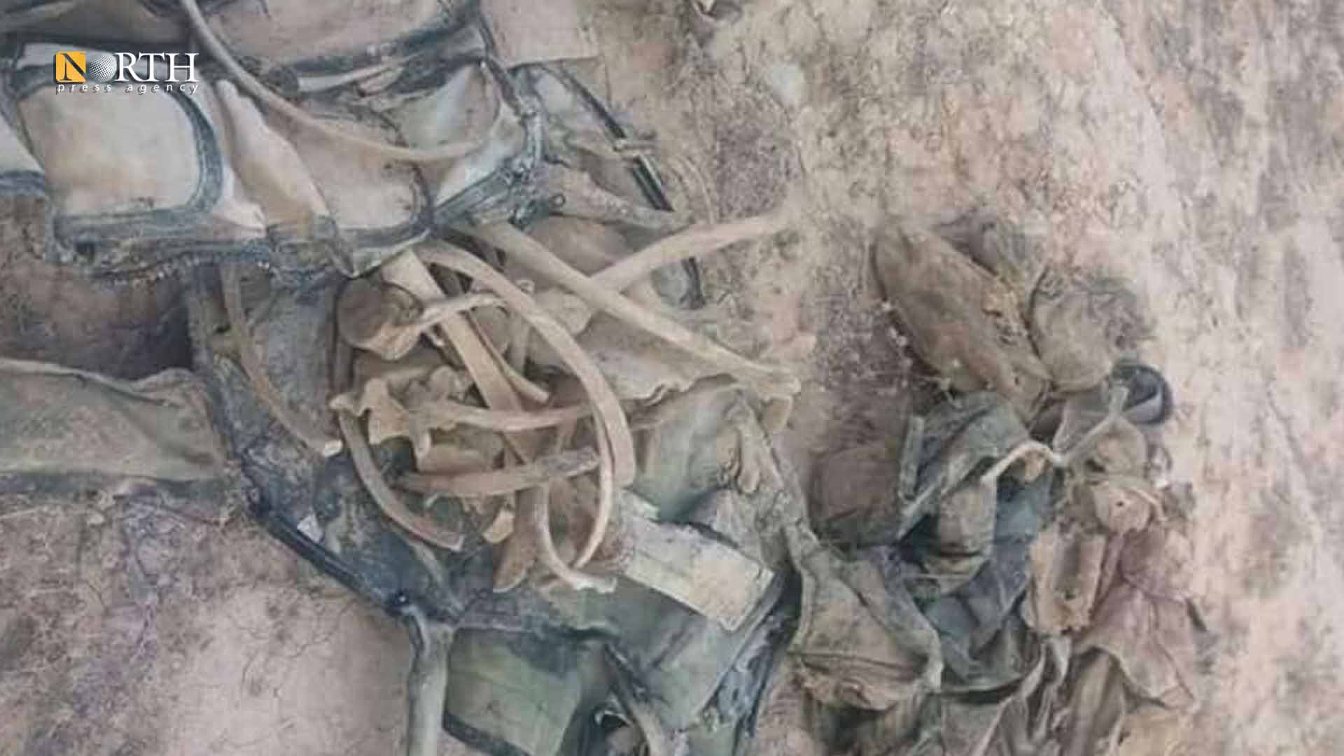 A body of a soldier found in a grave in al-Sukknah in the countryside of Homs - North Press / Archive