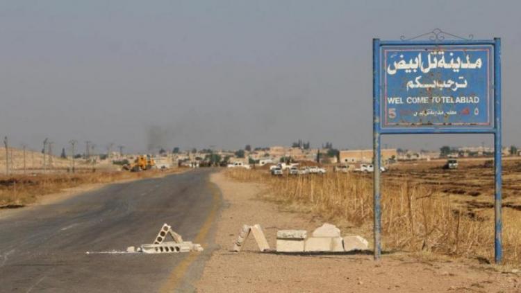 Entrance of Tel Abyad city – North Press