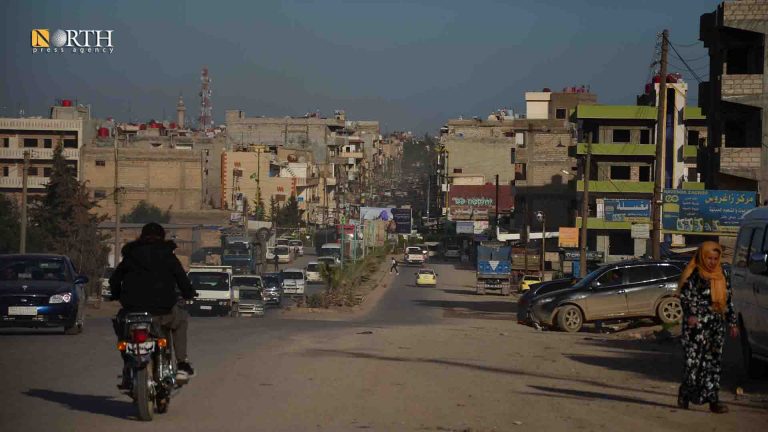 The main street in the western side of the city of Qamishli – North Press