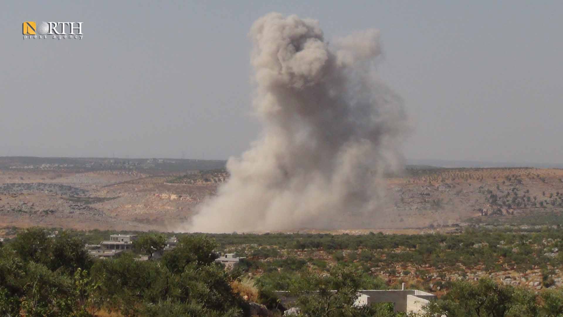 Russian warplanes target oppositions sites in Syria’s Idlib - North ...