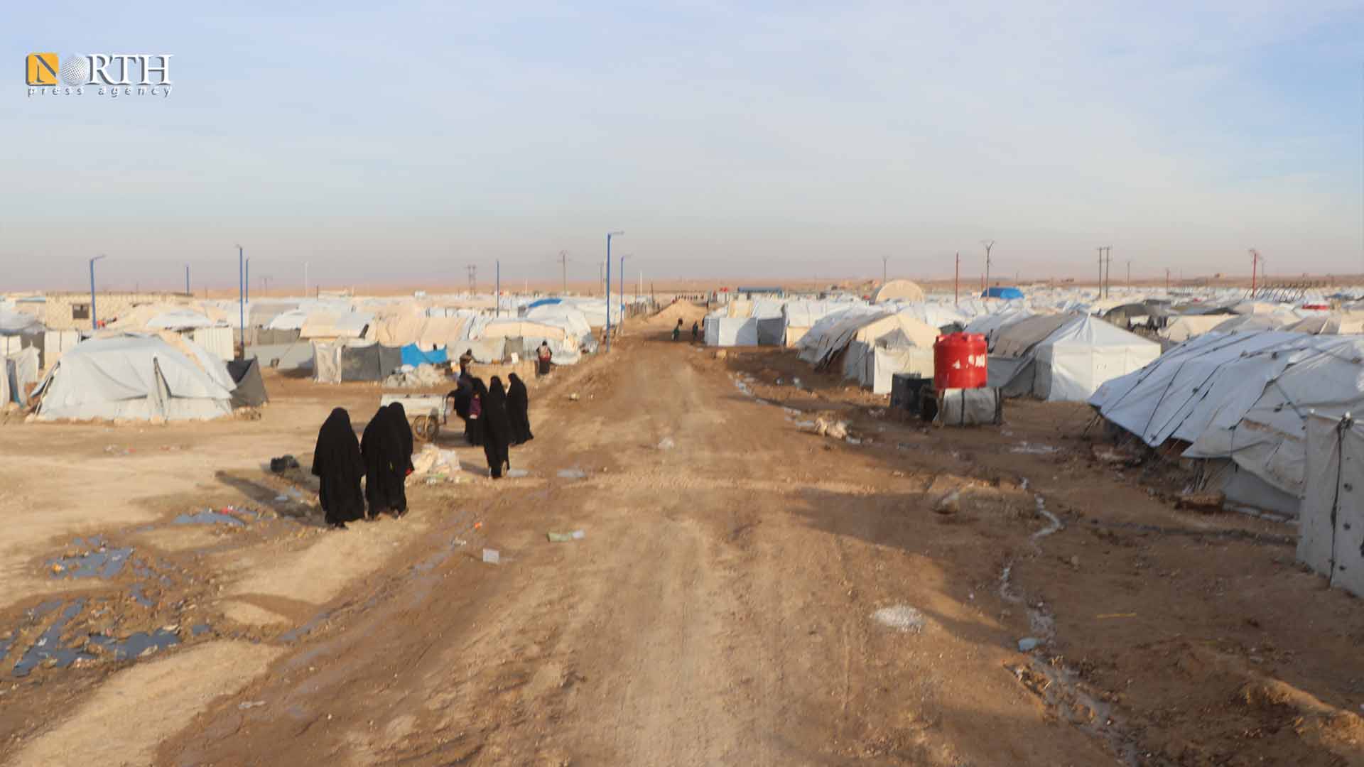 Hawl camp in northeast Syria witnesses first crime in 2022 - North ...