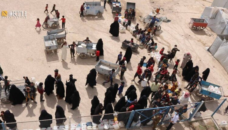 ISIS women in Hawl Camp, east of Hasakah Governorate – North Press