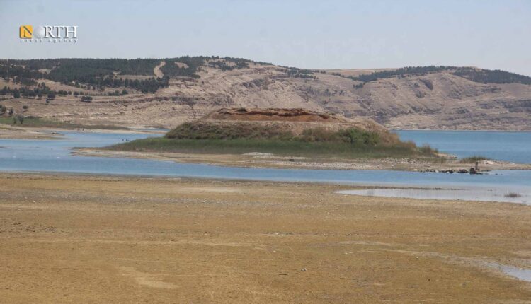 The drop in the Euphrates River water level - Archival/North Press
