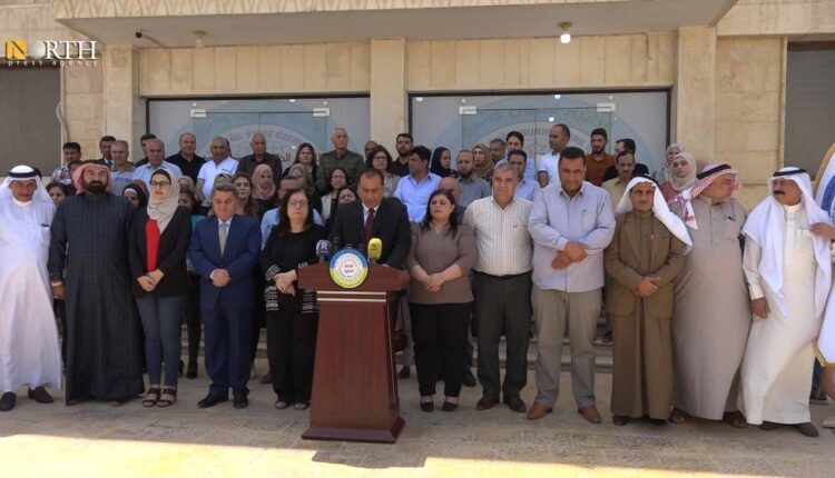 A statement of the AANES on the Turkish threats