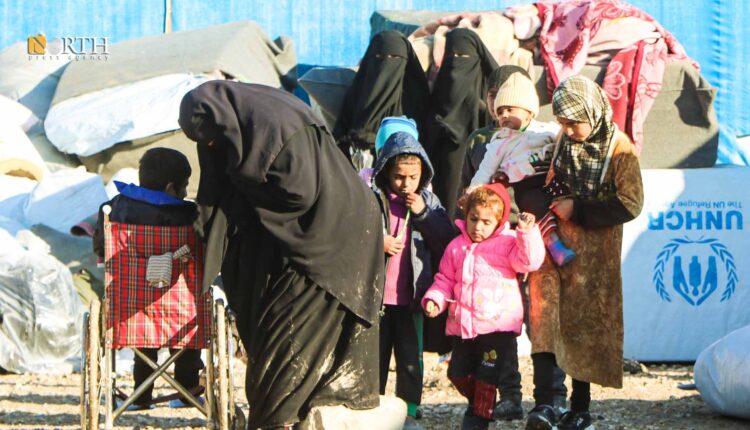 Displaced Syrian families getting ready to leave Hawl Camp, east of Hasakah – North Press