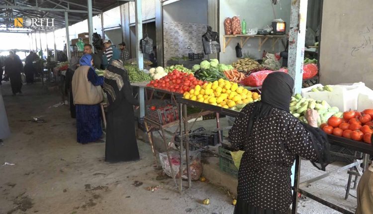 Limited purchase in a market in the city of Raqqa – North Press