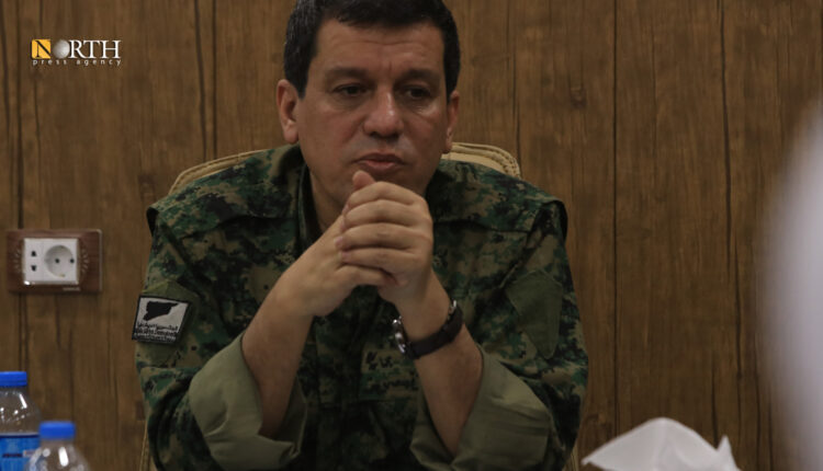 SDF Commander-in-Chief, Mazloum Abdi – North Press