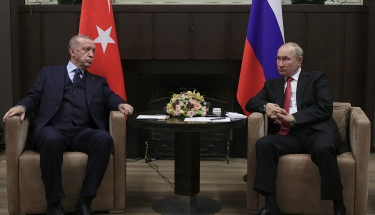Russian President and his Turkish counterpart