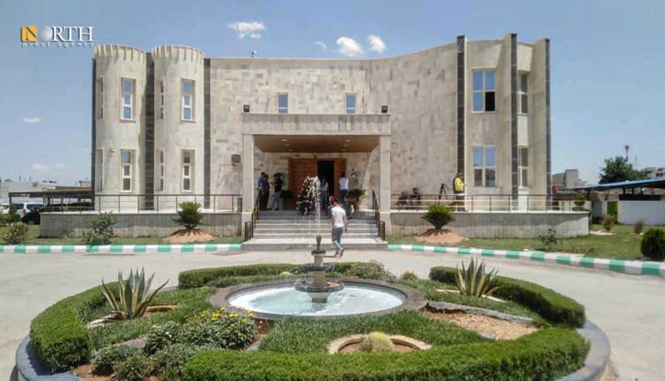 The building of the Foreign Relations Office of the AANES in Qamishli
