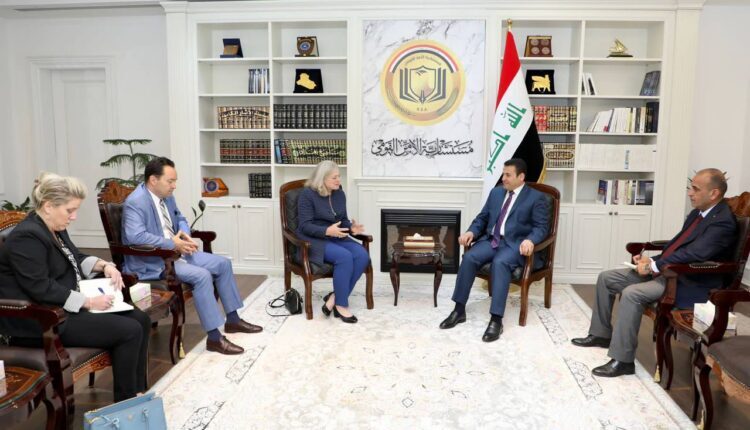 A meeting of the Iraqi National Security Adviser with the US Ambassador in Baghdad