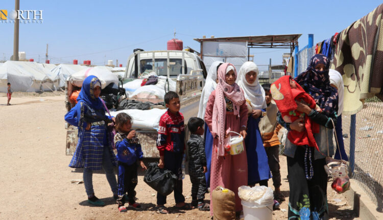 https://npasyria.com/110322/ Photo caption: A family displaced from the countryside of Hasakah to Newroz Camp due to Turkish shelling – North Press