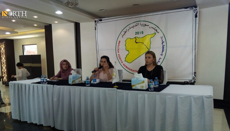 Meeting of the Syrian Democratic Council (SDC) in Raqqa city – North Press