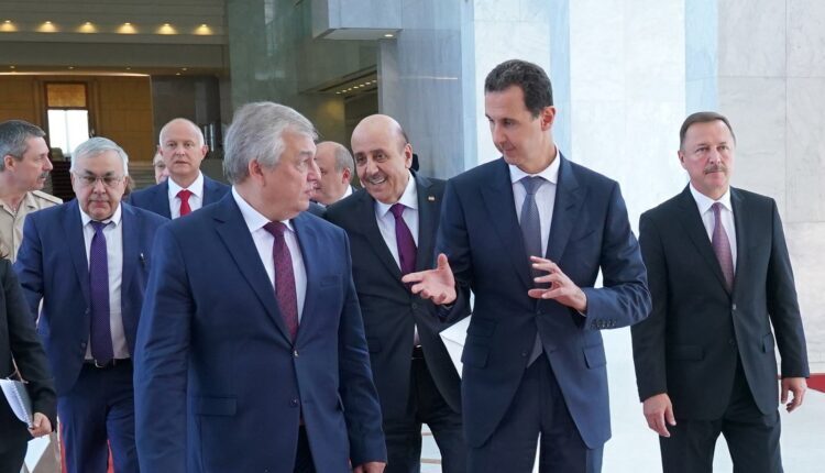 Syrian President and Russia’s presidential envoy for Syria