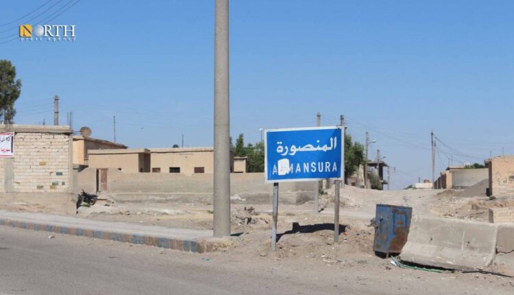The town of al-Mansoura west of Raqaa governorate – North Press