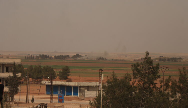 The town of Tel Tamr is being bombed – North Press