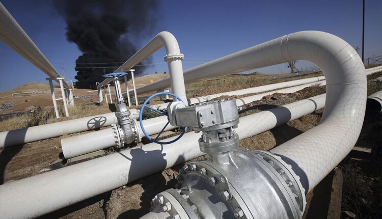 The Khor Mor gas field in the Kurdistan region of Iraq