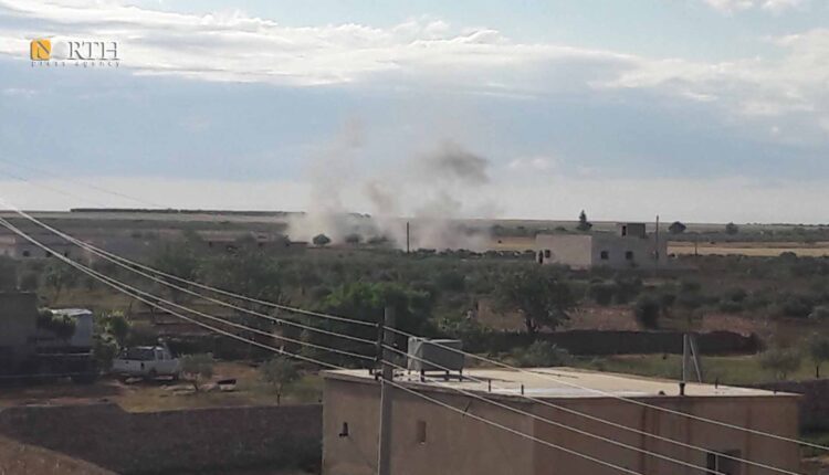Turkish forces shell the village of Nayrabiya in the northern countryside of Aleppo – North Press