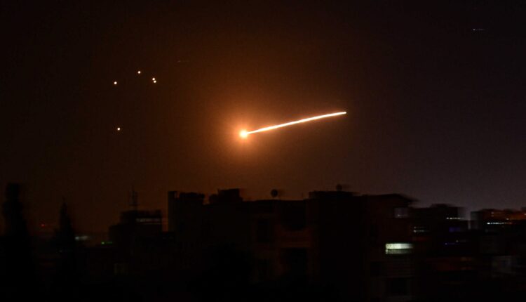 Former Israeli shelling of Rif Dimashq
