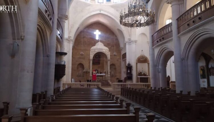 Maronite Cathedral in al-Jdaideh neighborhood in the city of Aleppo – North Press