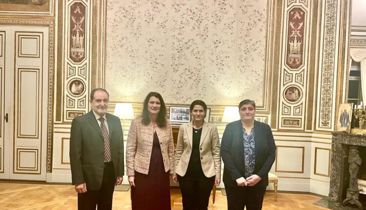 SDC delegation with Minister for Foreign Affairs of Sweden