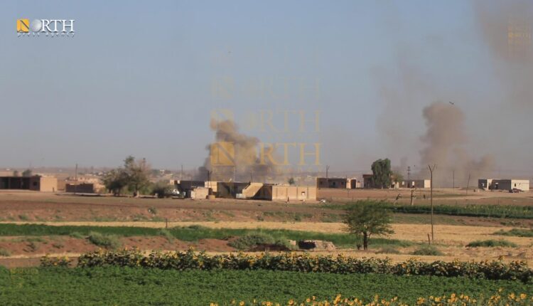 Turkish shelling of Umm al-Keif village in Tel Tamr countryside, northeast Syria – North Press
