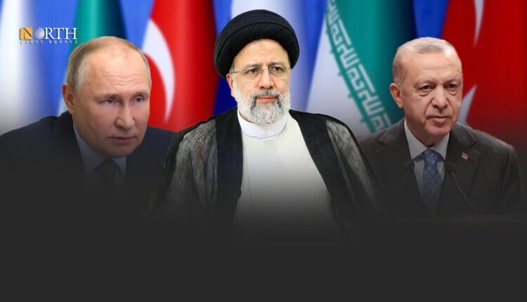 The leaders of Russia, Turkey and Iran