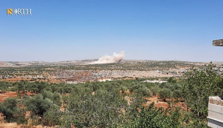 Artillery shelling of Zawiya Mountain – North Press/archive