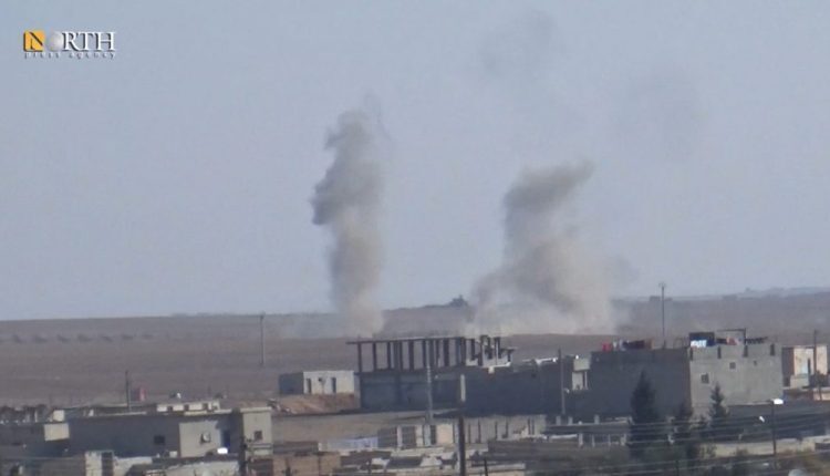 Turkish shelling of Ain Issa, north of Syria’s Raqqa – North Press / Archive