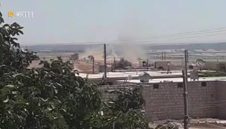 Turkish shelling of the village of Aqiba in Aleppo northern countryside – North Press