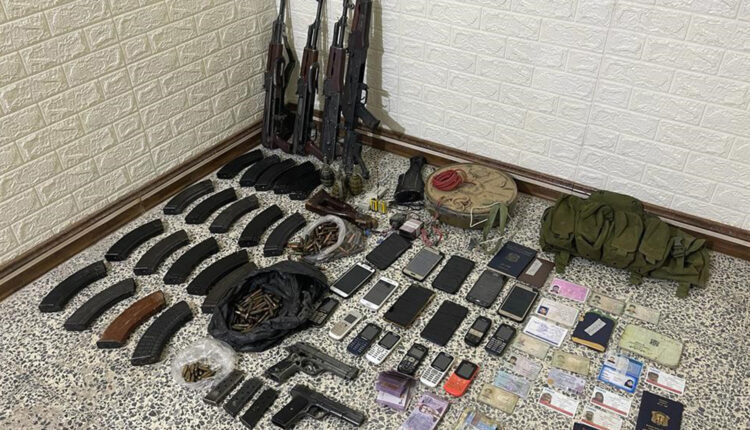 Weapons and equipment seized by Syrian Democratic Forces - SDF website