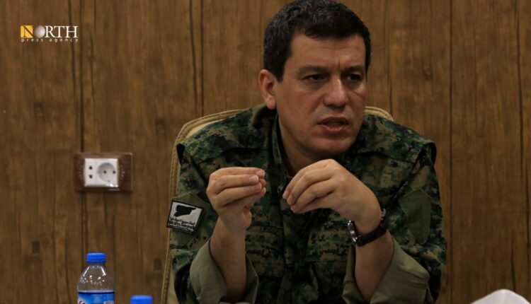 Mazloum Abdi, the SDF Commander in Chief