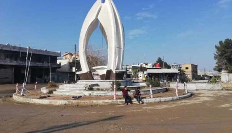 Al-Jawza Roundabout in Syria’s Sere Kaniye – North Press