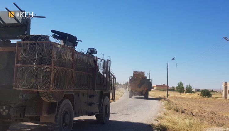 Russian and Turkish armored vehicles east of Kobani – North Press