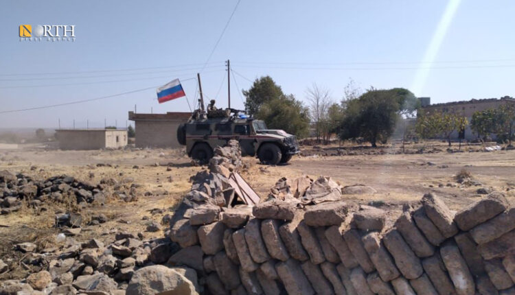 Russian armored vehicle in the countryside of Derik (al-Malikiyah) – North Press